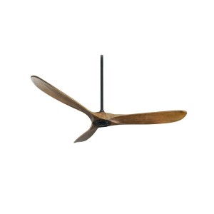 Brasseur d'air pâles bois type hélices 132 cm